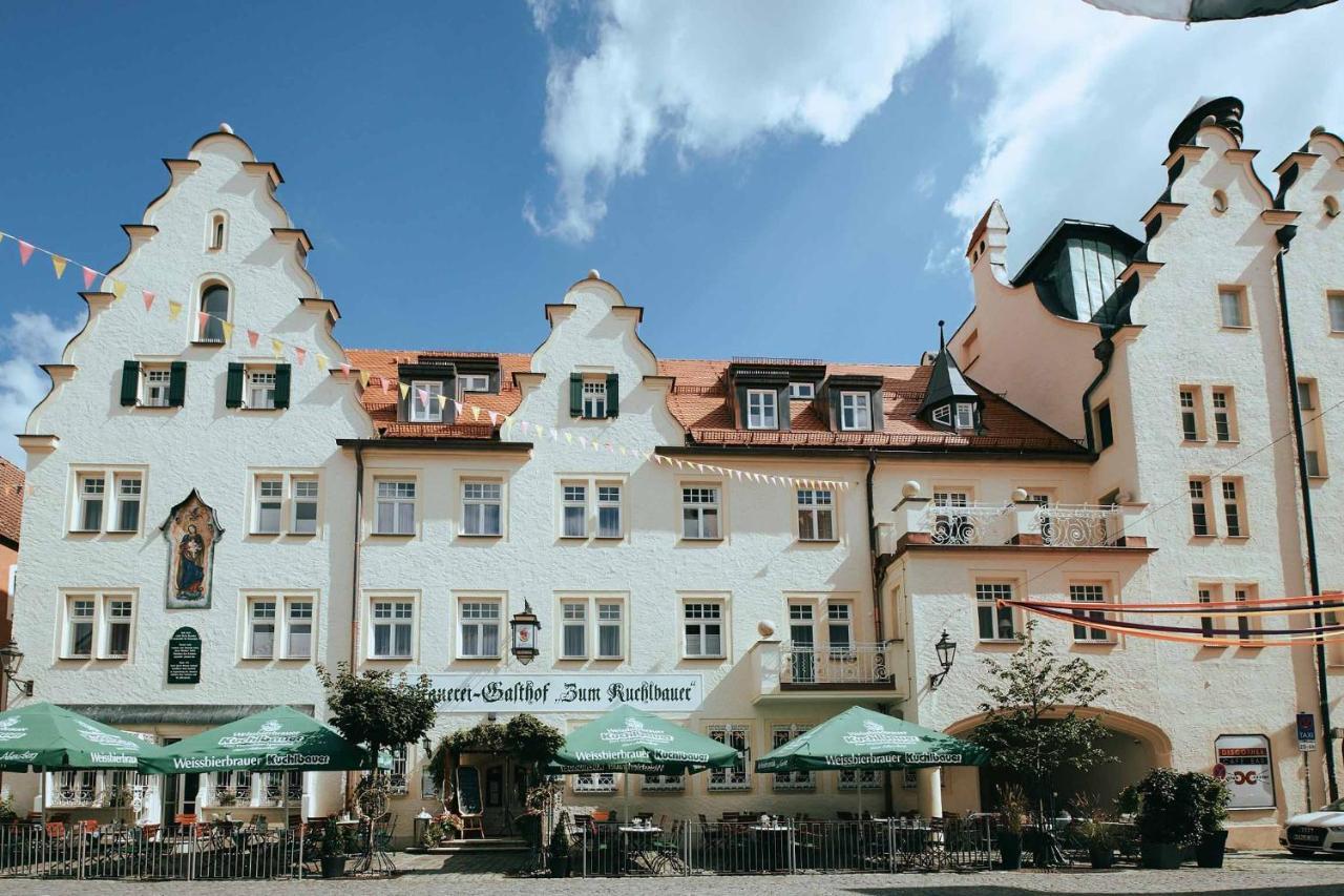 Brauereigasthof Zum Kuchlbauer Hotell Abensberg Eksteriør bilde